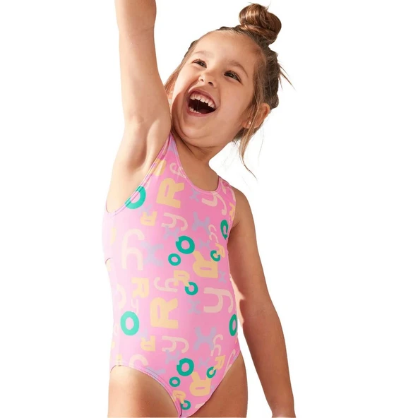 Roxy ERLX103093 Funny Bambino One Piece Kız Çocuk Mayo ürün görseli 1