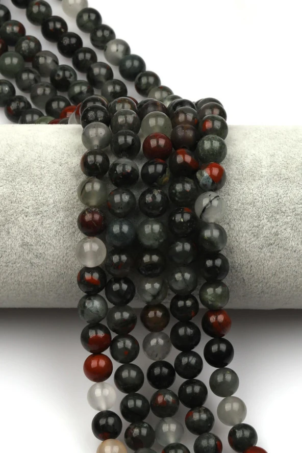 Afrika Kantaşı Doğal Taş Dizi 8 mm Küre Kesim ürün görseli 1