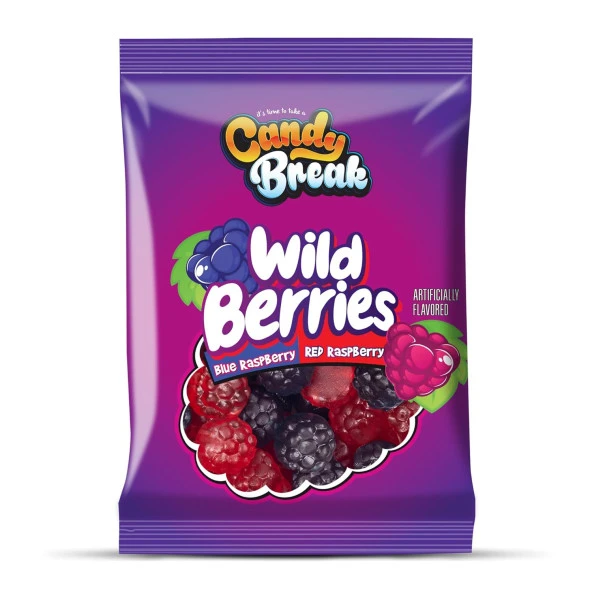 Candy Break Wild Berries Yumuşak Şeker 113 Gr ürün görseli 1