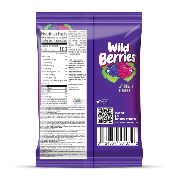 Candy Break Wild Berries Yumuşak Şeker 113 Gr - Resim 5