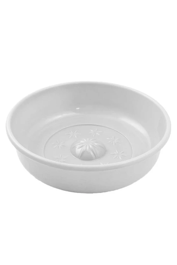 Plastik 21cm Banyo Hamam Tası Beyaz ürün görseli 1