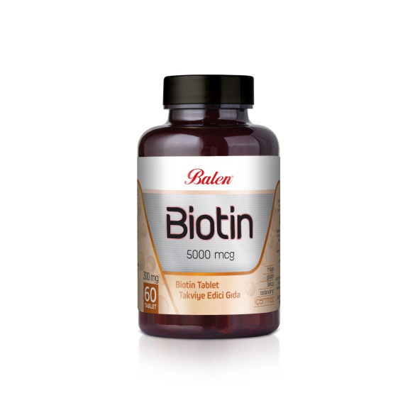 Balen Biotin 300 mg X 60 Tablet ürün görseli 1