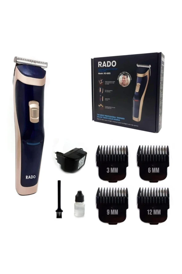 Saç Sakal Tıraş Makinesi Şarjlı Rd-6005 ürün görseli 1