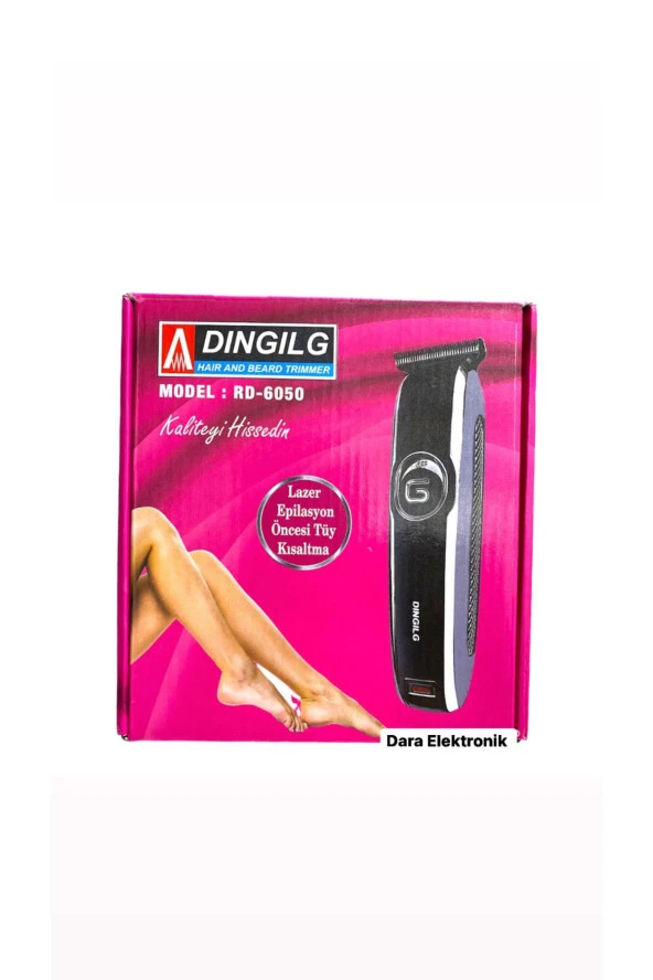 Dıngılg Rd - 6050 Lazer Epilasyon Öncesi Tüy Kısaltma Makinesi ürün görseli 1
