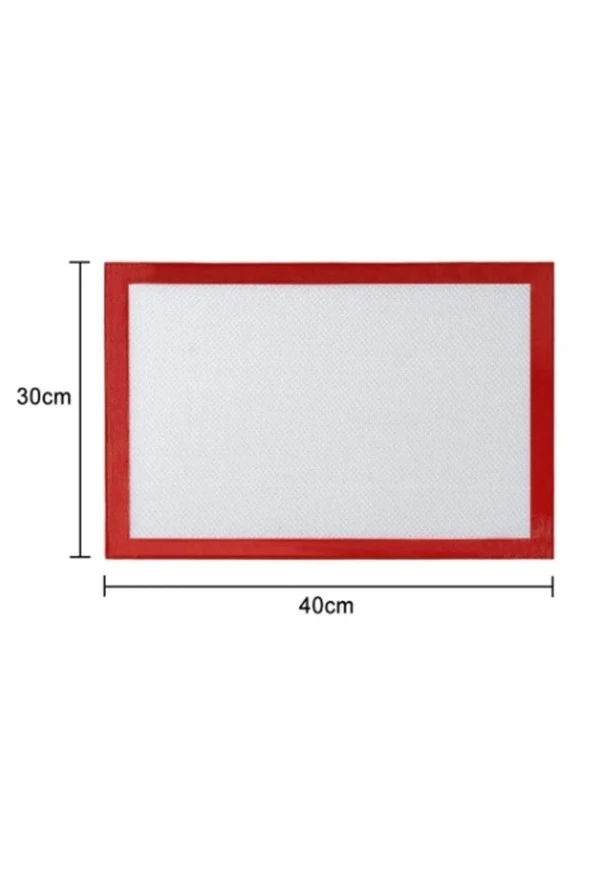 1 ALANA 1 BEDAVA Yanmaz Yapışmaz Pişirme Matı 40*30 Cm Kendinden Yağlı Fırın Kağıdı CD498409 ürün görseli 1