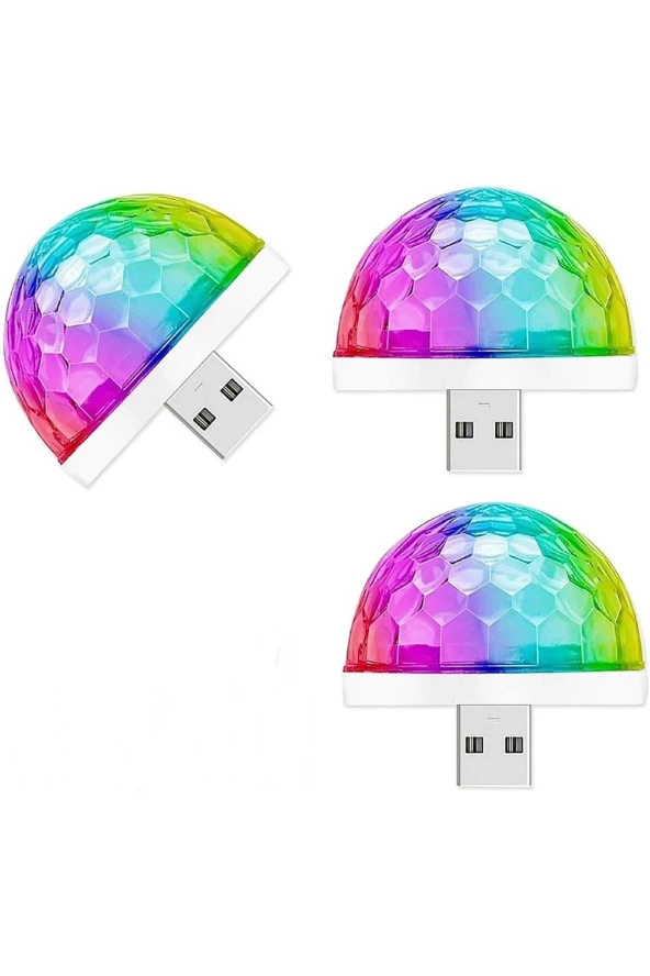 Usb Mini Disco Light Led ürün görseli 1