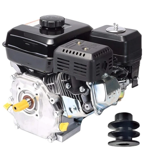 Kasnaklı Benzinli 168F İlaçlama Makinası Motoru 6.5 Hp ürün görseli 1