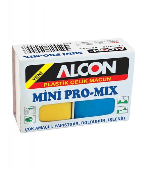 Alcon Plastik Çelik Macun 40 gr. ürün görseli 1