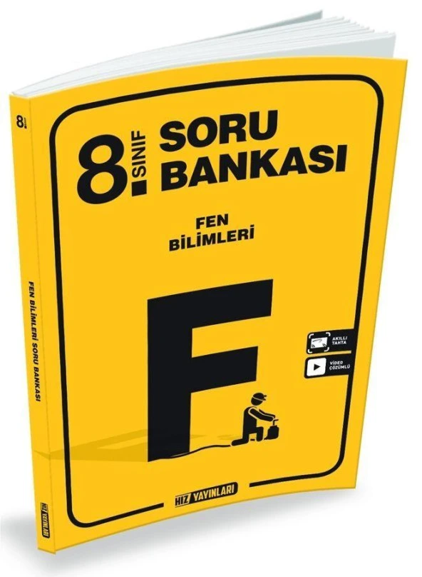 8. Sınıf Fen Bilimleri Soru Bankası Hız Yayınları ürün görseli 1
