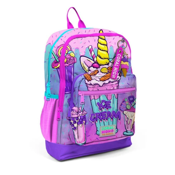 Coral High Milkshake Dondurma Büyük Boy Okul Sırt Çantası 23749 ürün görseli 1