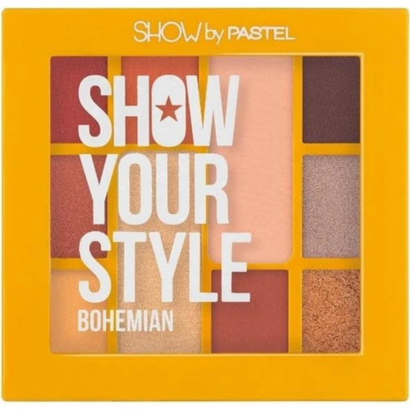 Pastel Far Paleti - Show Your Style Eyeshadow Set Bohemian ürün görseli 1