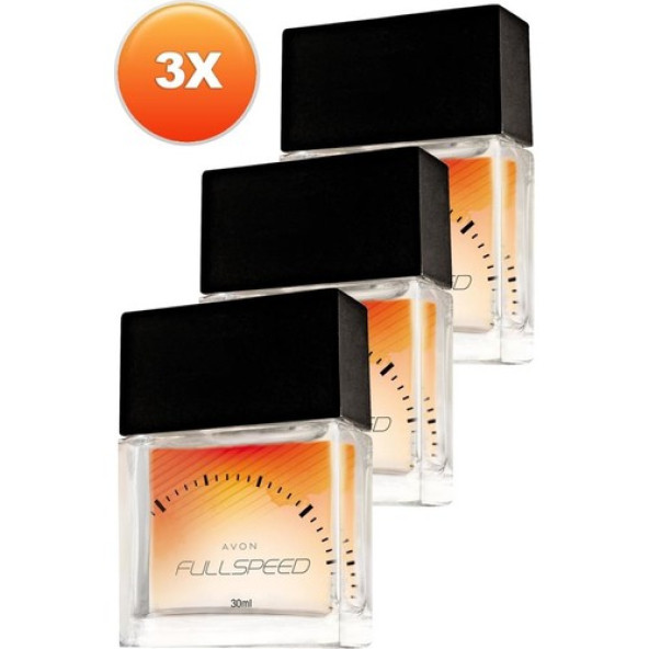 Avon Full Speed Edt 30 Ml Erkek Parfüm 3 Adet ürün görseli 1