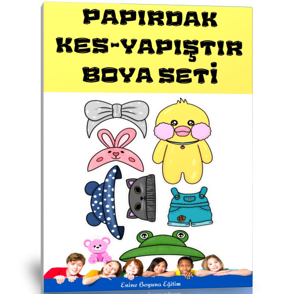 Papırdak KES-Yapıştır Kitap Seti ürün görseli 1