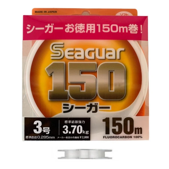 Seaguar 150 0.285mm %100 Fluoro Carbon Misina 150mt ürün görseli 1