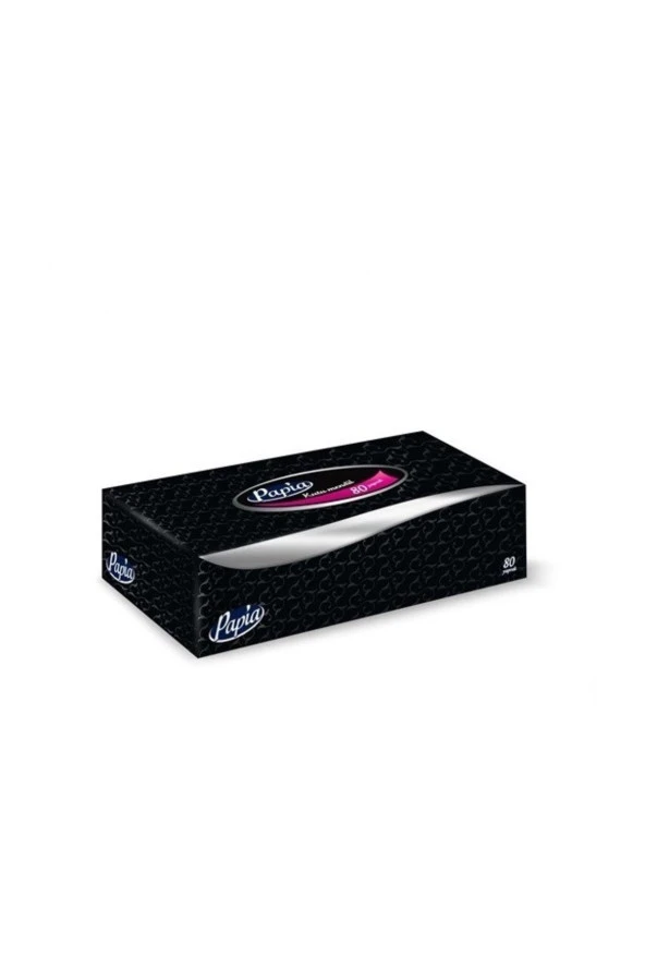 PAPİA Kutu Mendil 80 Yaprak x 24 Paket Koli ürün görseli 1