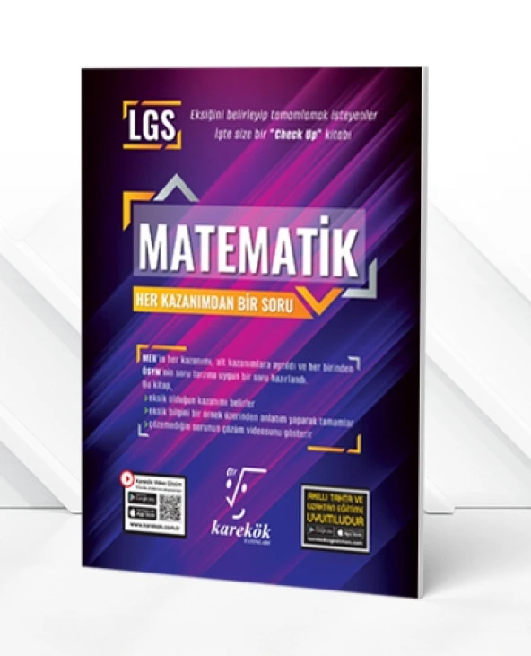 Karekök Yayınları 8. Sınıf LGS Matematik Her Kazanımdan Bir Soru ürün görseli 1