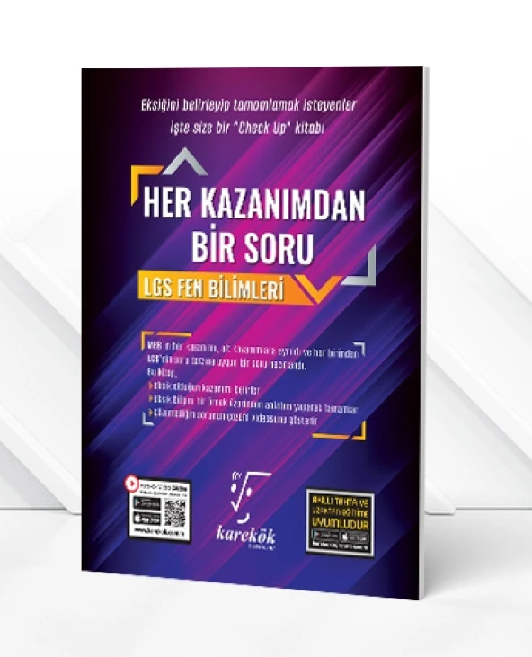Karekök LGS Fen Bilimleri Her Kazanımdan Bir Soru Karekök Yayınları ürün görseli 1