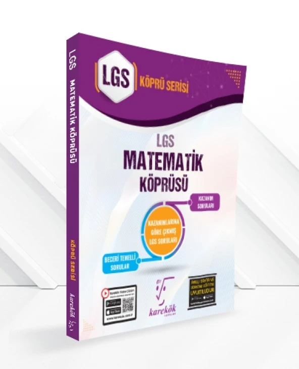 Karekök Yayınları 8. Sınıf LGS Matematik Köprü Serisi Soru Bankası ürün görseli 1