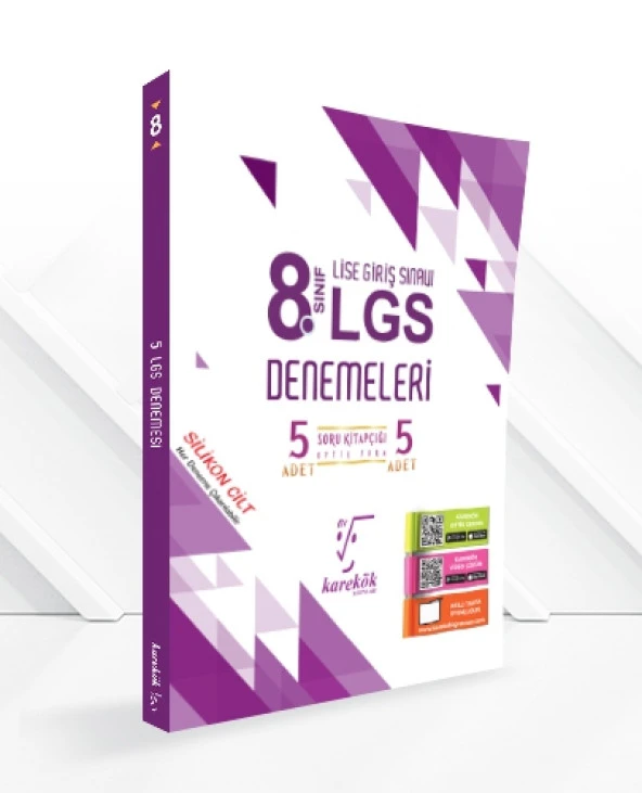 Karekök 8. Sınıf LGS 5 Deneme Karekök Yayınları ürün görseli 1
