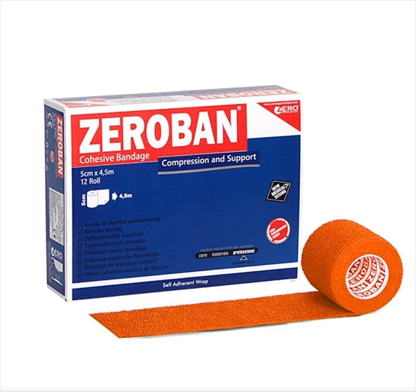 Zeroban 5Cm X 4,5M Orange ürün görseli 1