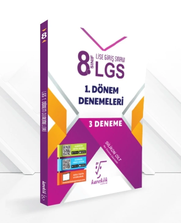 Karekök Yayınları 8. Sınıf LGS Tüm Dersler 1. Dönem 3 Deneme ürün görseli 1
