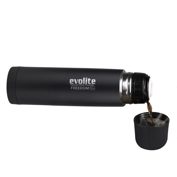 Evolite Freedom Çift Katmanlı 750 ml. Çelik Vacuum Termos - Resim 8