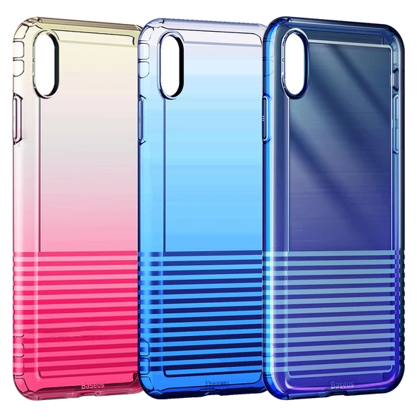 Baseus Colorful Airbag Series iPhone XR Kılıf WIAPIPH61-XC ürün görseli 1