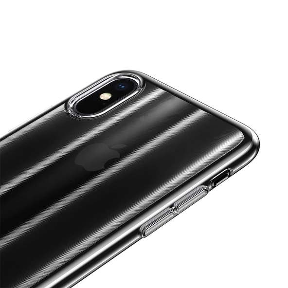 Baseus Aurora Case Series iPhone XS Max Kılıf WIAPIPH65-JG - Resim 6