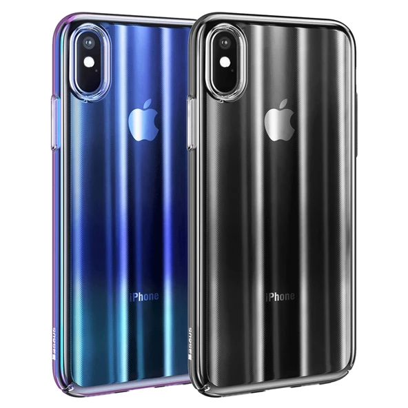Baseus Aurora Case Series iPhone XR Kılıf WIAPIPH61-JG ürün görseli 1