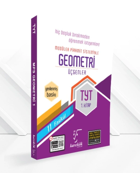 Karekök Yayınları TYT Geometri Üçgenler 1. Kitap MPS 11 Fasikül ürün görseli 1