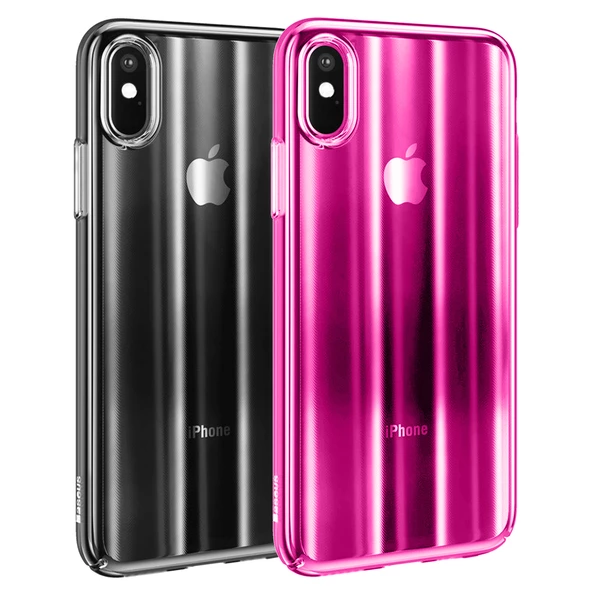 Baseus Aurora Case Series iPhone XS Max Kılıf WIAPIPH65-JG ürün görseli 1