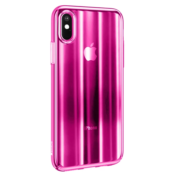 Baseus Aurora Case Series iPhone XS Max Kılıf WIAPIPH65-JG - Resim 3