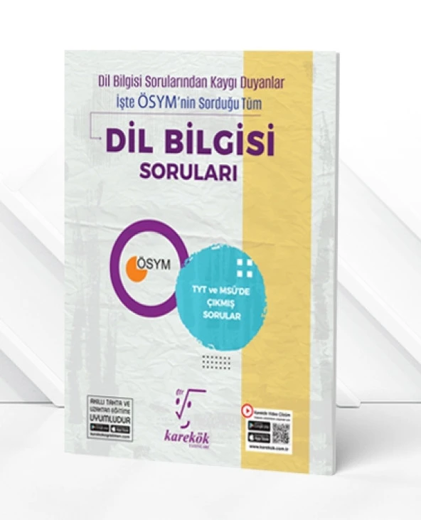 Karekök Yayınları TYT ve MSÜ Dil Bilgisi Çıkmış Sorular ürün görseli 1