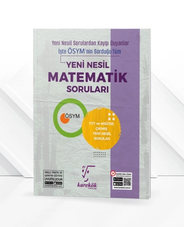 Karekök Yayınları Yeni Nesil Matematik Soruları Soru Bankası ürün görseli 1