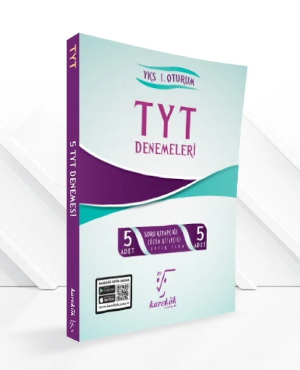 Karekök Yayınları TYT 5 li Çözümlü Deneme Seti ürün görseli 1
