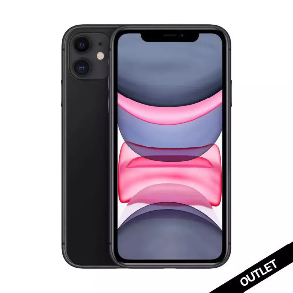 iPhone 11 64GB Siyah MHDH3TU/A Teşhir - Resim 2