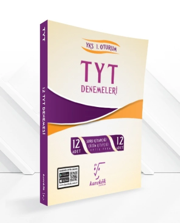 Karekök Yayınları TYT Denemeleri 12 Adet ürün görseli 1