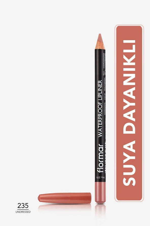 Waterproof Lipliner - Suya Dayanıklı Dudak Kalemi No:235 Undressed 1.14 g 8690604567485 ürün görseli 1