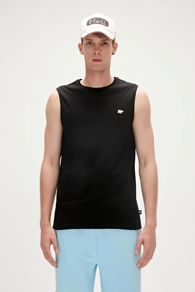 Bad Bear Rowan Black Men's Tank Top ürün görseli 1
