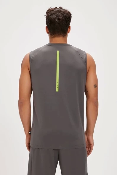 Bad Bear Mike Asphalt Men's Tank Top - Resim 4