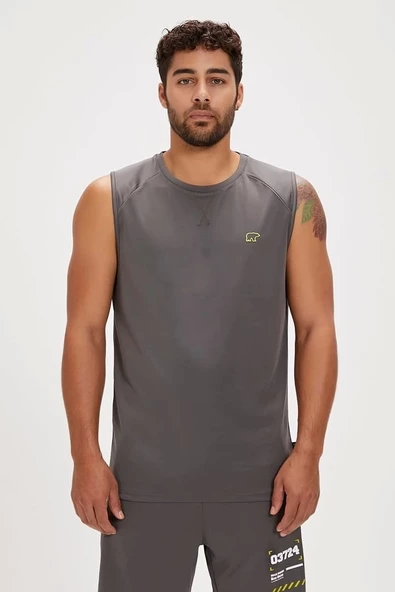 Bad Bear Mike Asphalt Men's Tank Top ürün görseli 1