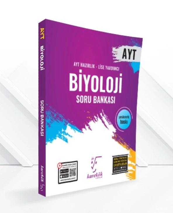 Karekök Yayınları AYT Biyoloji Soru Bankası ürün görseli 1