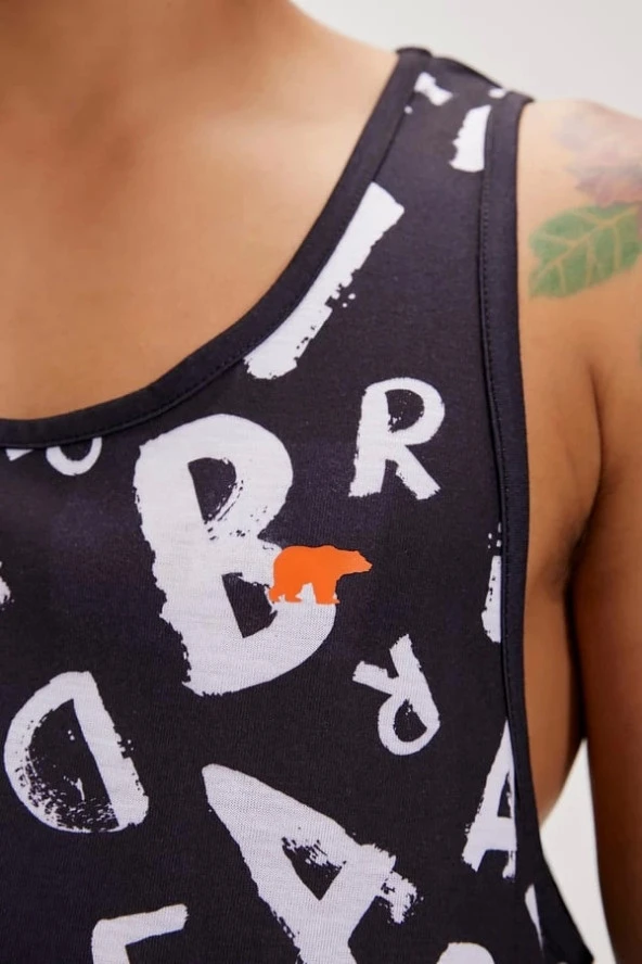 Bad Bear Bling Gece Erkek Atlet - Resim 2