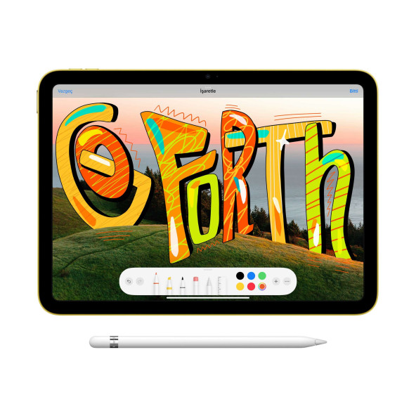 PTTAVM: iPad 10.9 inç Wi-Fi 64GB Gümüş (10.Nesil) MPQ03TU/A-Teşhir