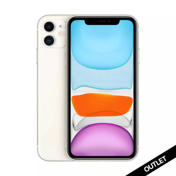 iPhone 11 64GB Beyaz MHDC3TU/A-Teşhir ürün görseli 1