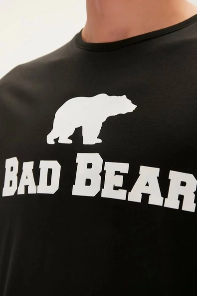 Bad Bear Tee King Size Siyah Erkek Tişört - Resim 2