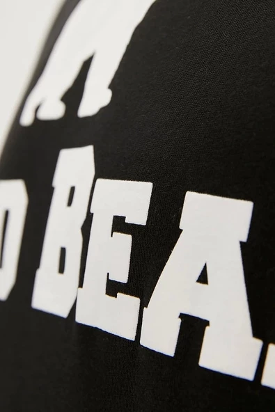 Bad Bear Tee King Size Siyah Erkek Tişört - Resim 3