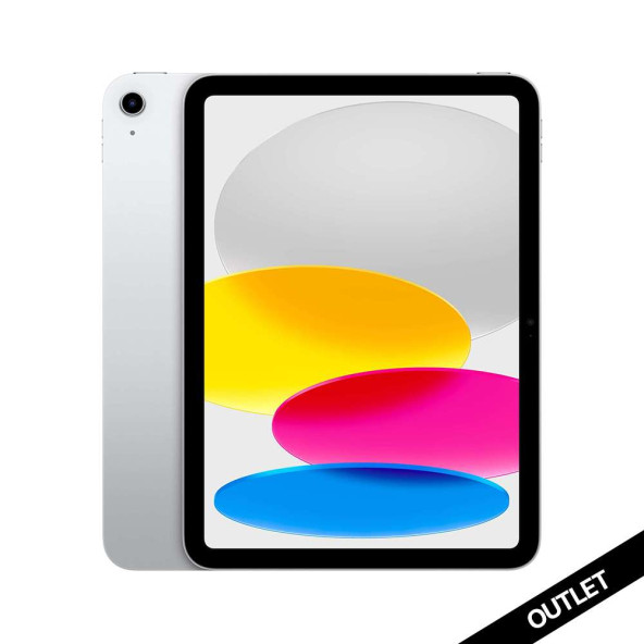 iPad 10.9 inç Wi-Fi 256GB Gümüş (10.Nesil) MPQ83TU/A-Teşhir ürün görseli 1