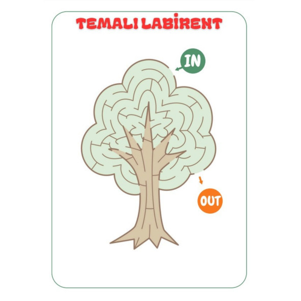 Temalı Labirent Bulmaca Kitabı (60 Süper Labirent) - Resim 5