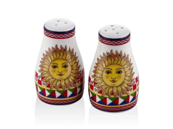 Lamedore Sunshine Tuzluk Biberlik Seti 4x8 cm 1BSF-1903SS ürün görseli 1